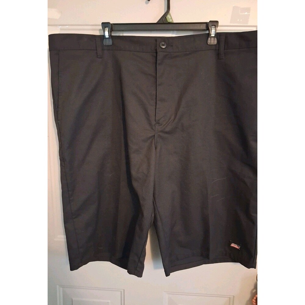 Dickies Work Shorts Mens 44 Black Loose Fit Uniform Chino Carpenter USA